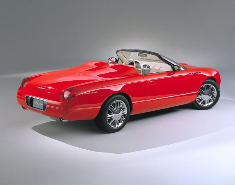  Ford Thunderbird Sports Roadster Concept 2001 года  (фото 24 из 34)